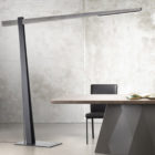 Large Contemporary Floor Beam Lamp for a Modern Design