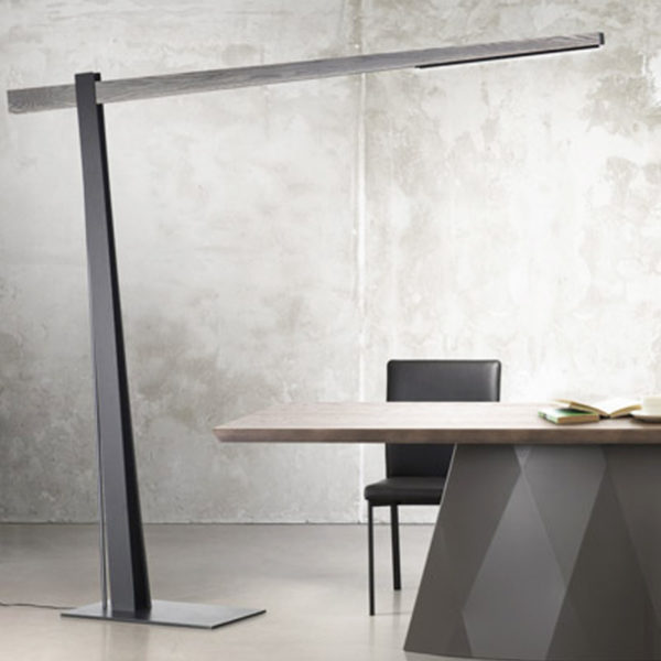 Large Contemporary Floor Beam Lamp for a Modern Design