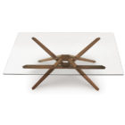 Exeter Cross Legged Geometric Modern Coffee Table