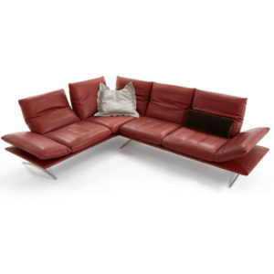 The Francis Modern Leather Sofa for a Contemporary Living Room