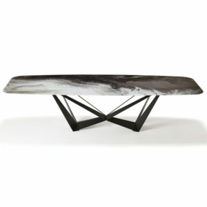 Skorpio Crystalart Modern Decorative Dining Room Table