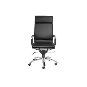 modern high back rolling home office chair