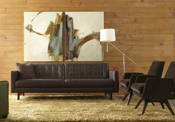 Parker leather sofa