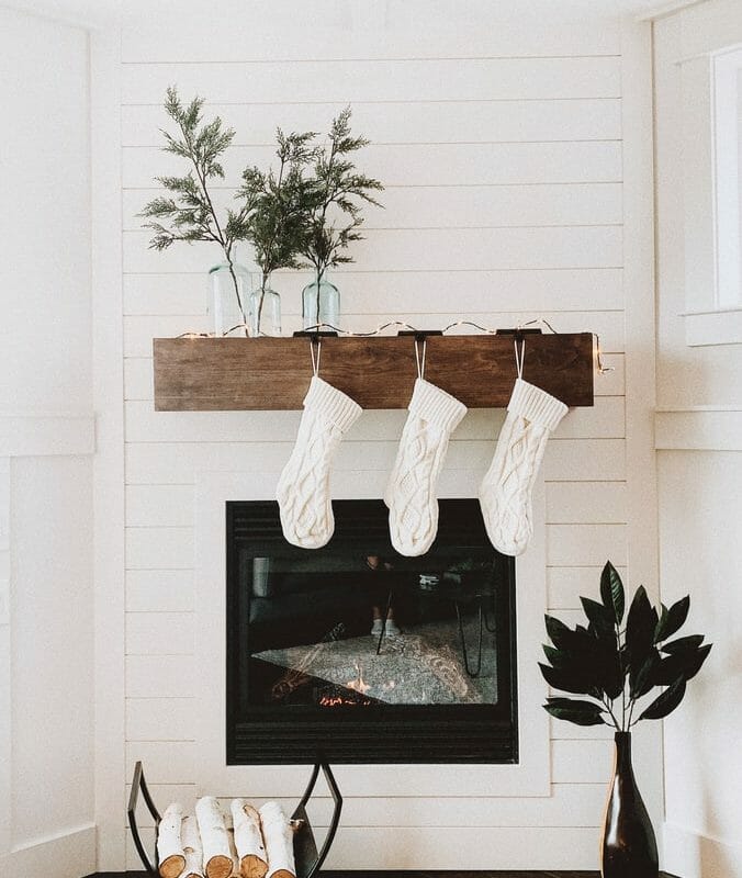 modern contemporary christmas decor