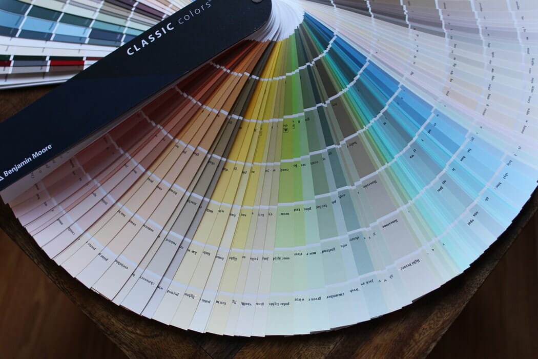 color swatches for modern interior design | San Francisco Design